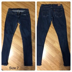 Levi skinny jeans